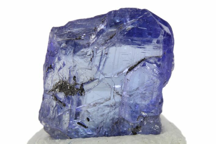 Brilliant Blue-Violet Tanzanite Crystal -Merelani Hills, Tanzania #286260